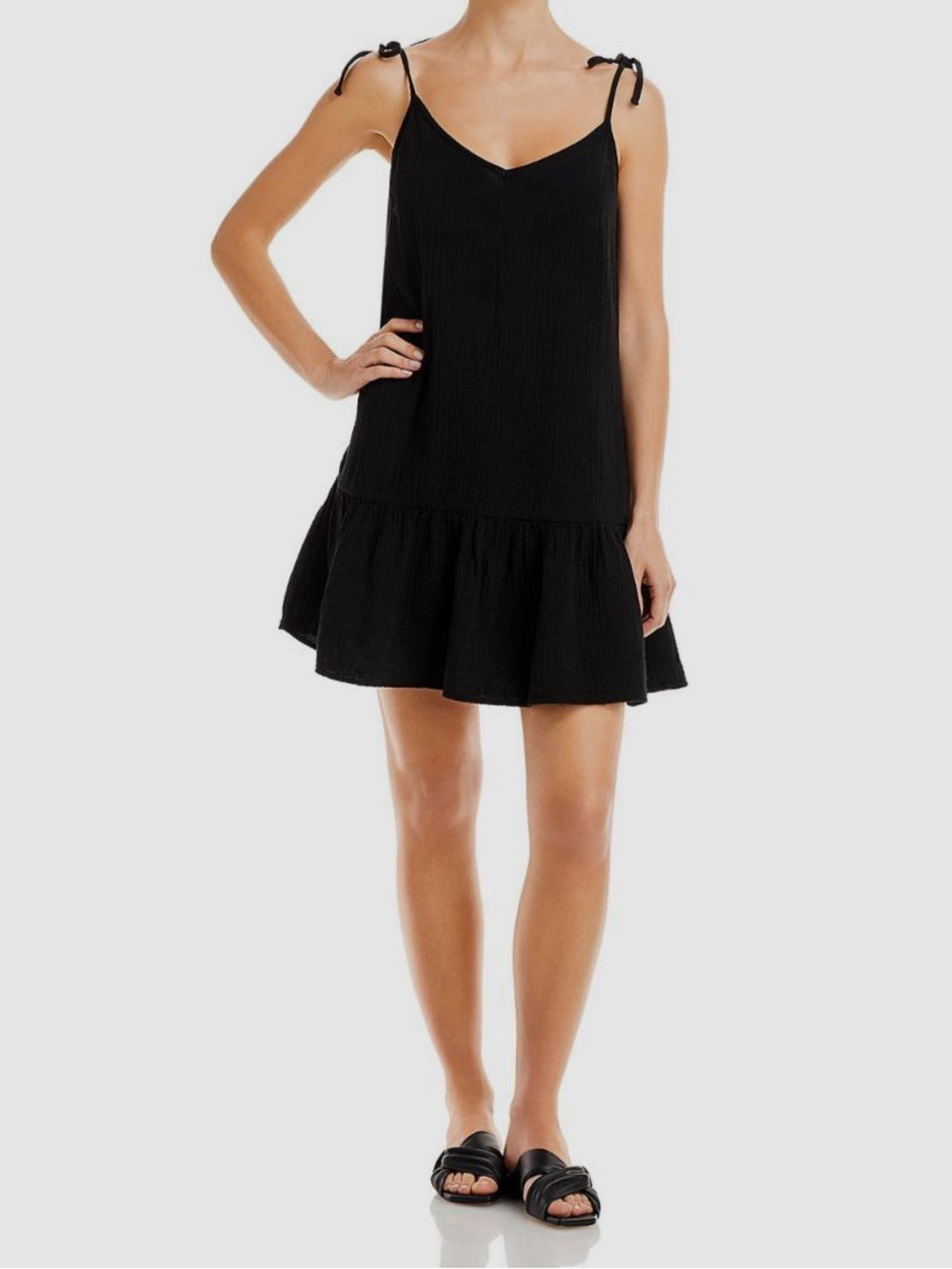 BNWT Monrow Gauze Sleeveless Easy Dress L
